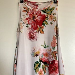 Floral sleeveless dress